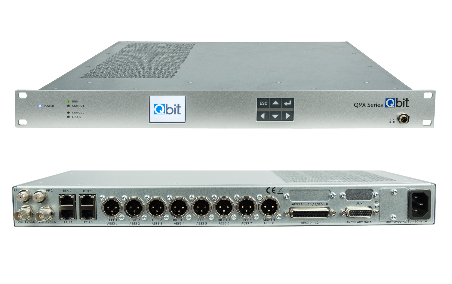 Qbit Product_Q9X-R – Front & Back